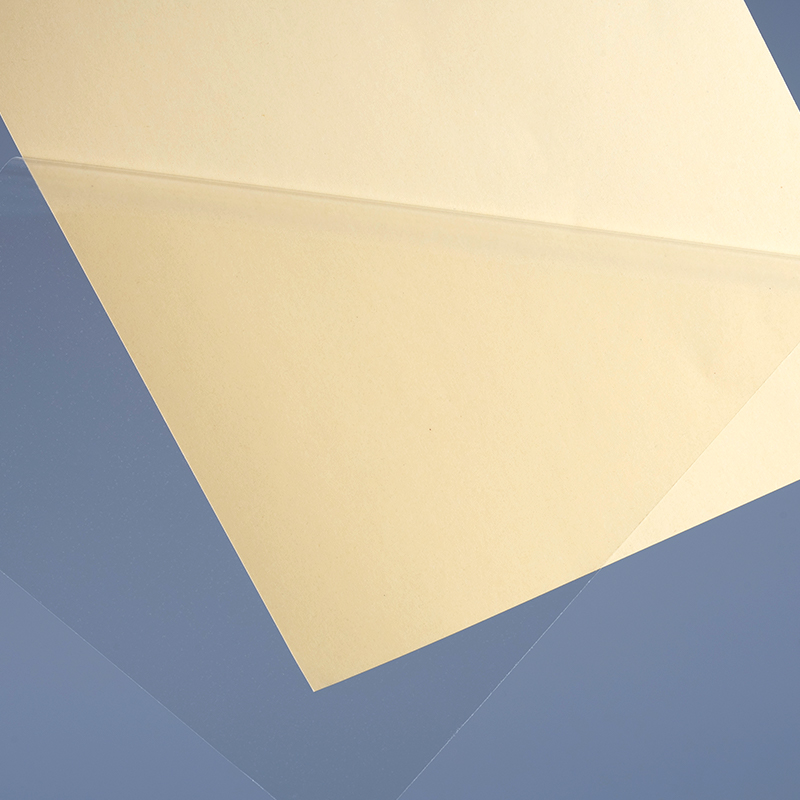 50mic transparentní samolepicí polyesterová fólie Vinyl Sticker Tisk štítků Jumbo Roll