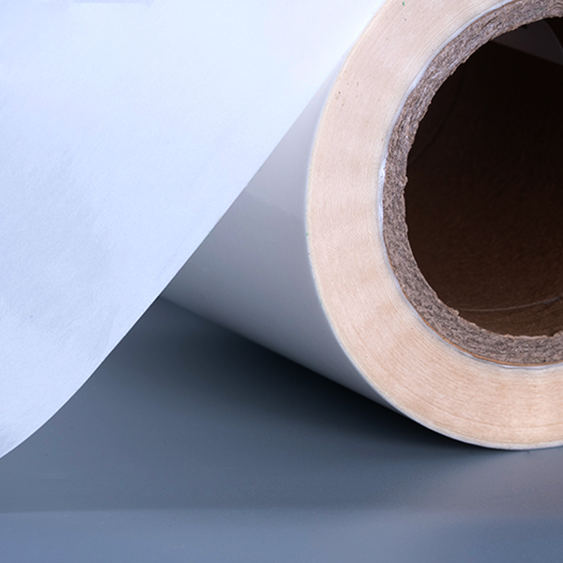 50mic transparentní samolepicí polyesterová fólie Vinyl Sticker Tisk štítků Jumbo Roll