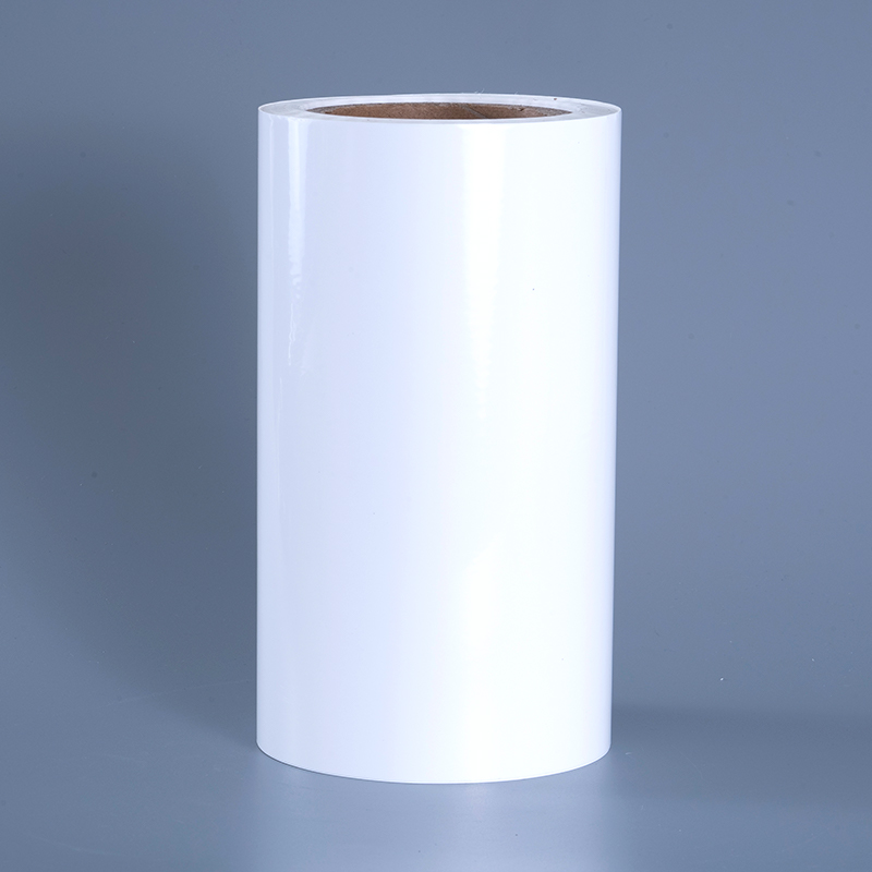 25mic lesklý PET vinylový filmový materiál štítků s akrylovým lepidlem Jumbo role pro inkoustový tisk