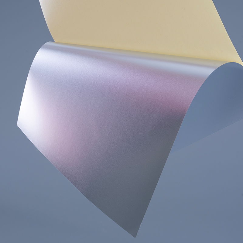 Samolepící inkoustová matná stříbrná PET fólie