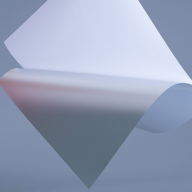 Samolepící inkoustová matná stříbrná PET fólie