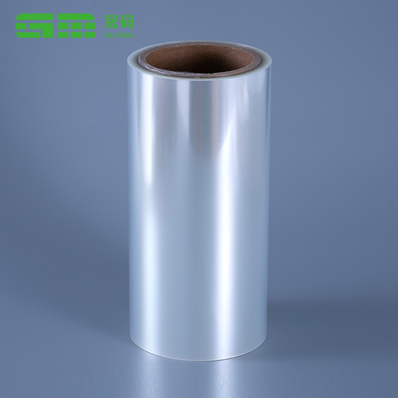 Průhledný polypropylenový materiál štítků 50 mic Samolepící PP fólie s odnímatelným lepidlem