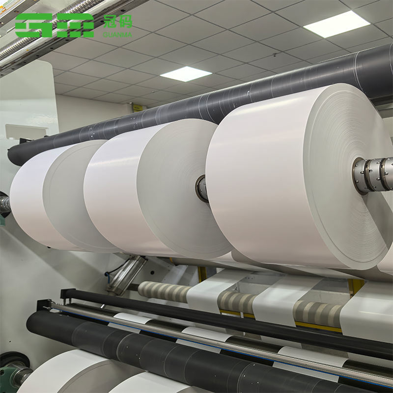 Matt White Synthetic Pp Paper Mražené lepidlo štítek na balení potravin